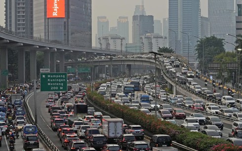Thủ đô Jakarta, Indonesia điêu đứng trước cảnh ô nhiễm không khí nghiêm trọng