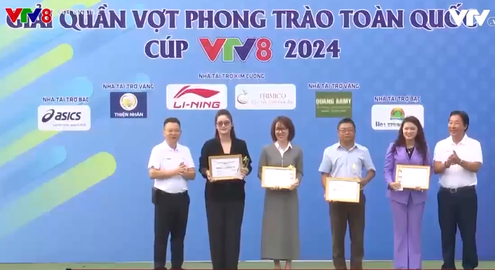 Khai mạc Giải Quần vợt phong trào toàn quốc Cup VTV8