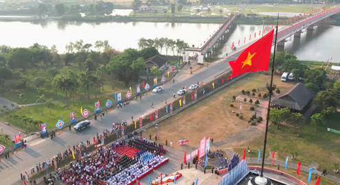Quảng Trị: Lễ Thượng cờ thống nhất non sông