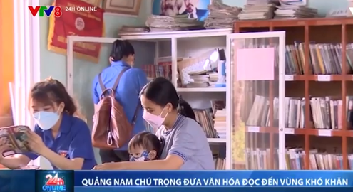 Quảng Nam đưa sách và văn hóa đọc đến vùng sâu, vùng xa