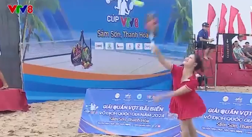 Sôi động Giải Quần vợt bãi biển vô địch quốc gia Cup VTV8 năm 2024 - Sầm Sơn, Thanh Hoá