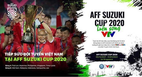 Lịch thi đấu và trực tiếp AFF Cup 2020 trên sóng VTV