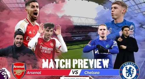 Thông tin trước trận đấu: Arsenal vs Chelsea | 02h00 ngày 24/4