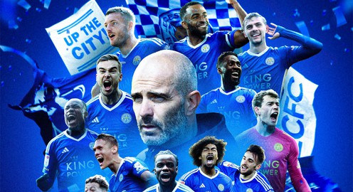Leicester City trở lại Ngoại hạng Anh sau 1 năm vắng bóng
