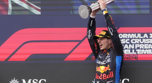 Đua xe F1 | Max Verstappen giành chiến thắng kịch tính tại GP Emilia Romagna