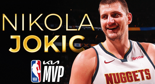 Nikola Jokic giành danh hiệu MVP NBA lần thứ 3