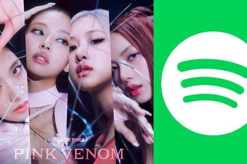 "PINK VENOM" - bài hát của nhóm nhạc nữ vượt 200 triệu lượt stream nhanh nhất lịch sử Spotify
