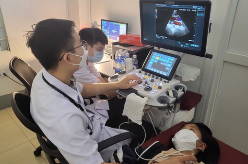 1300 trẻ em được khám sàng lọc bệnh tim bẩm sinh tại Hà Tĩnh