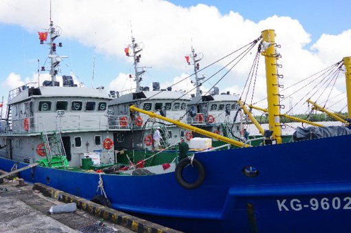 Kiên Giang: Tiếp nhận tàu cho Hải đội dân quân thường trực