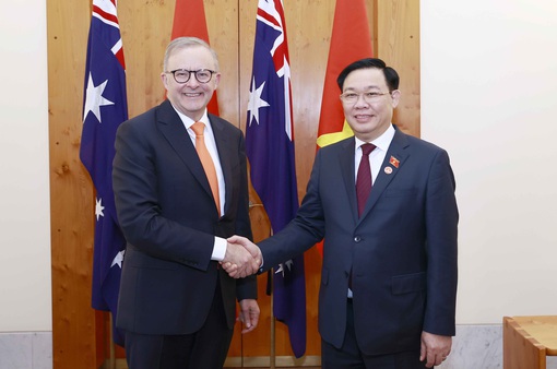 Quan hệ Việt Nam - Australia tiếp tục phát triển mạnh mẽ về mọi mặt