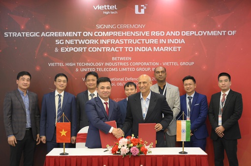 Viettel High Tech hợp tác triển khai thử nghiệm mạng 5G tại Ấn Độ