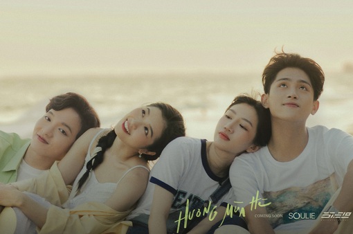 Bốn nghệ sĩ Vpop bắt tay thực hiện dự án âm nhạc mùa hè đẹp như phim điện ảnh Hàn