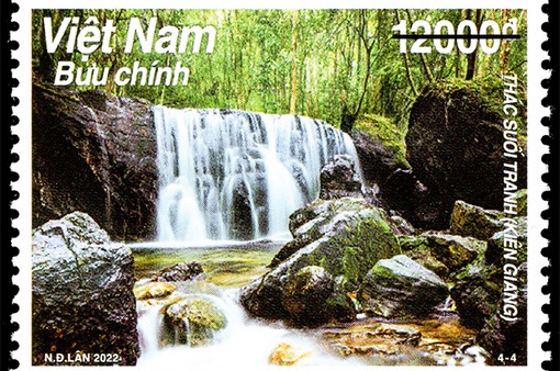 Phát hành bộ tem “Thác nước Việt Nam”