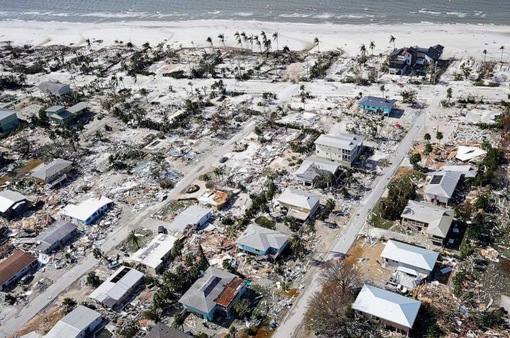 Bang Florida của Mỹ thiệt hại nặng nề do bão Ian