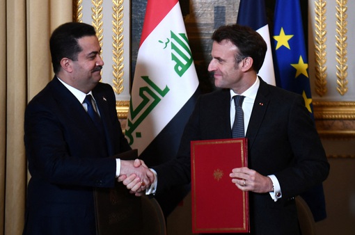 Pháp và Iraq ký thỏa thuận đối tác chiến lược toàn diện