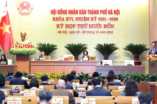 Kỳ họp chuyên đề HĐND TP Hà Nội quyết định nhiều vấn đề quan trọng