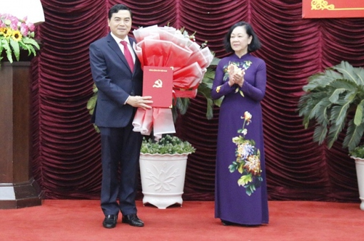 Ông Nguyễn Hoài Anh giữ chức Bí thư Tỉnh ủy Bình Thuận