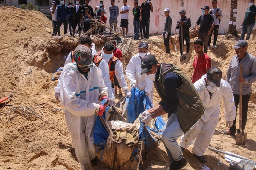Điều tra vụ việc ngôi mộ tập thể ở Gaza