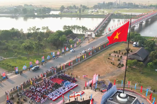 Quảng Trị: Lễ Thượng cờ thống nhất non sông