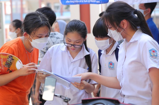 Top các trường THPT ở Hà Nội có tỷ lệ chọi cao nhất 2024-2025
