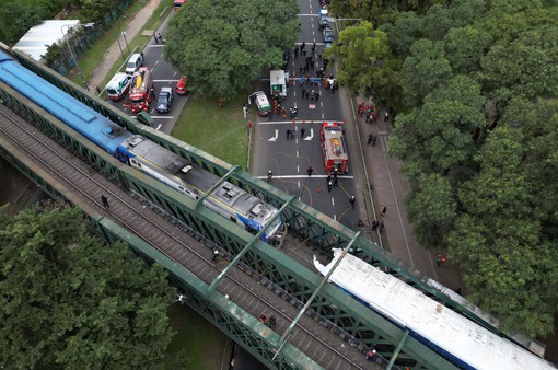 Tai nạn tàu hỏa nghiêm trọng ở Argentina, ít nhất 90 người bị thương