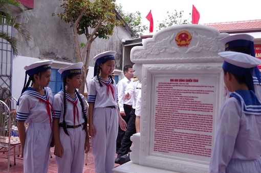 Hoàn thành tu bổ, tôn tạo nhà tưởng niệm Anh hùng, Liệt sĩ Nguyễn Phan Vinh