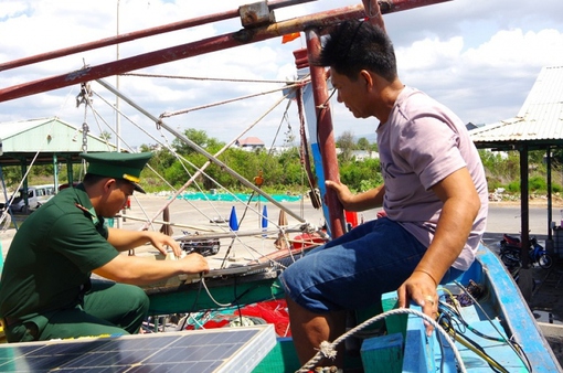 Bình Thuận: Phạt 2 tàu cá mất kết nối thiết bị giám sát hành trình 50 triệu