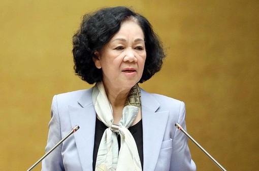 Cho thôi nhiệm vụ đại biểu Quốc hội đối với bà Trương Thị Mai
