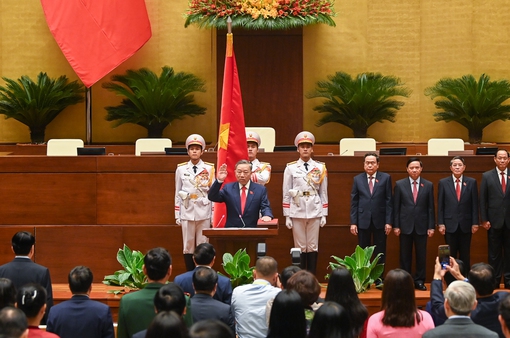 VIDEO: Tân Chủ tịch nước Tô Lâm tuyên thệ nhậm chức