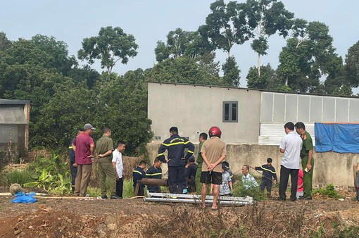 Huy động cảnh sát xuống giếng tìm bé trai nghi mất tích ở Đồng Nai