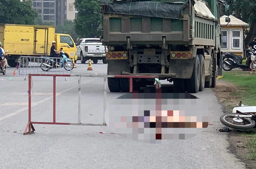 Hà Nội: Một phụ nữ bị xe tải cán tử vong trong khu đô thị cao cấp