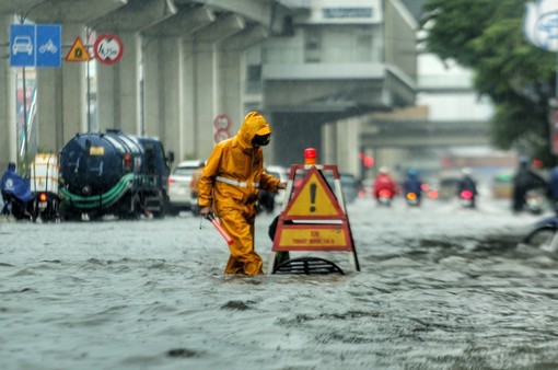 Hà Nội sẽ có bản đồ số về ngập lụt