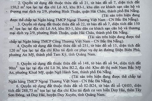 Lộ khối tài sản lớn của nguyên Giám đốc Sở tại Quảng Nam trong vụ án ly hôn