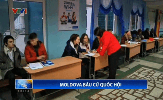 2,7 triệu cử tri Moldova bỏ phiếu bầu 101 ghế Quốc hội