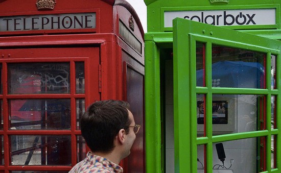Trạm sạc pin điện thoại – Biểu tượng mới của London