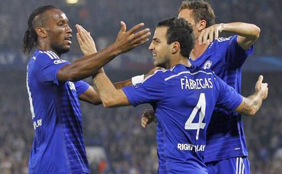 Cesc Fabregas mơ "ăn bốn" cùng Chelsea