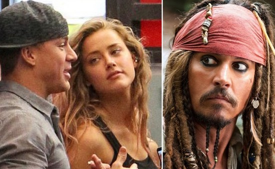 Channing Tatum "mê mệt" vị hôn thê của Johnny Depp?