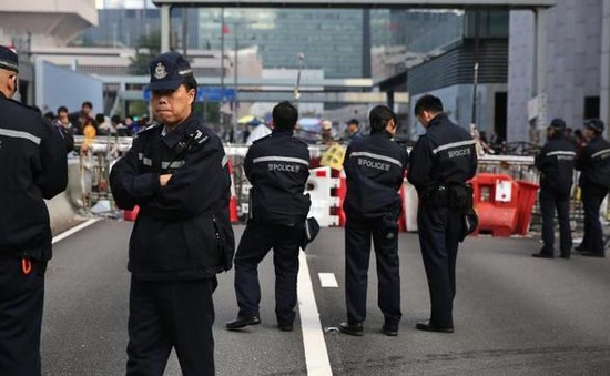 Cảnh sát Hong Kong giải tỏa toàn diện khu vực biểu tình