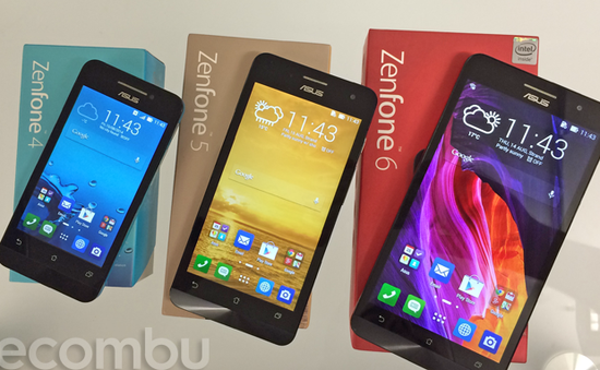 ASUS ZenFone 4, 5 và 6 đồng loạt “lên đời” Android 5.0