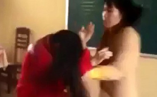 Phản hồi chính thức về video cô giáo đuổi đánh học sinh