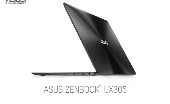ASUS ZenBook UX305: Ultrabook mỏng nhất thế giới về đến Việt Nam