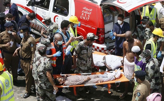 Cảnh tượng kinh hoàng vụ giẫm đạp làm hơn 700 người chết ở Thánh địa Mecca