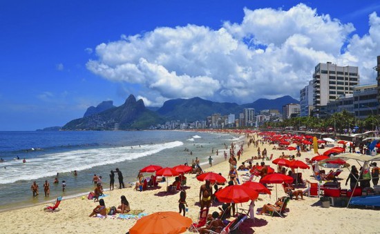 Brazil: Ngang nhiên cướp giật tại các bãi biển
