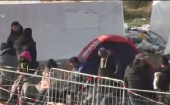 Biểu tình phản đối người di cư ở biên giới Áo – Slovenia