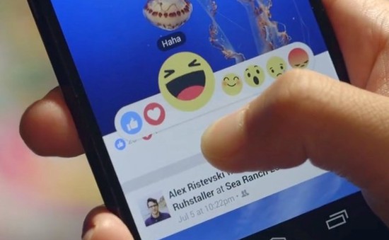 Facebook bổ sung thêm tính năng "Reactions"
