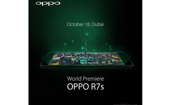 Oppo R7s sẽ ra mắt vào ngày 18/10