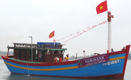 Phú Yên: Hạ thủy 2 tàu cá đầu tiên theo Nghị định 67