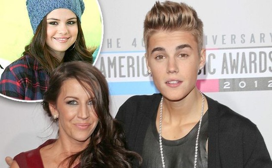 Selena Gomez giúp gắn kết Justin Bieber và mẹ