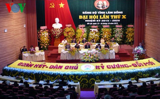 Đại hội Đảng bộ TP Đà Nẵng, Phú Yên, Lâm Đồng và Gia Lai bế mạc