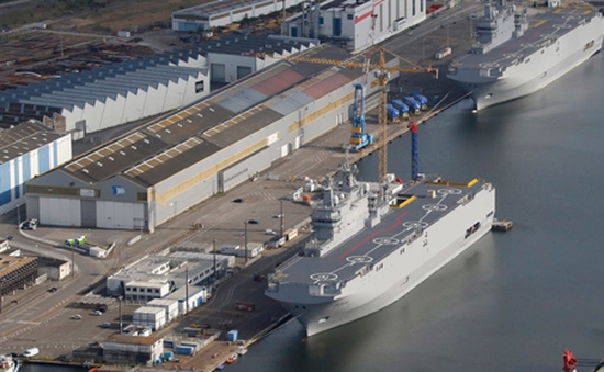 Pháp và Ai Cập đạt thỏa thuận mua bán tàu Mistral